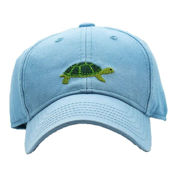 TURTLE ON CHAMBRAY HAT