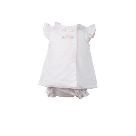 The Proper Peony deals beverly bow diaper bloomer set size 9 months