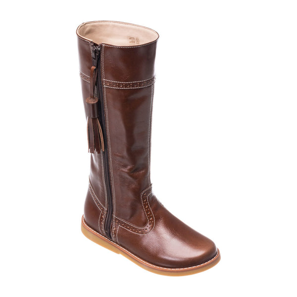 BROWN RIDING BOOT