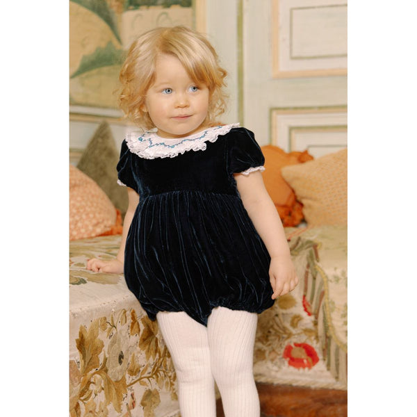 CELESTINE VELVET ROMPER