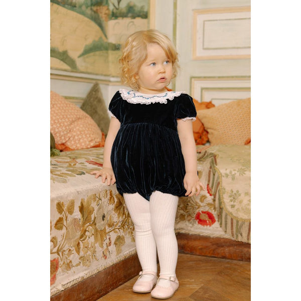 CELESTINE VELVET ROMPER