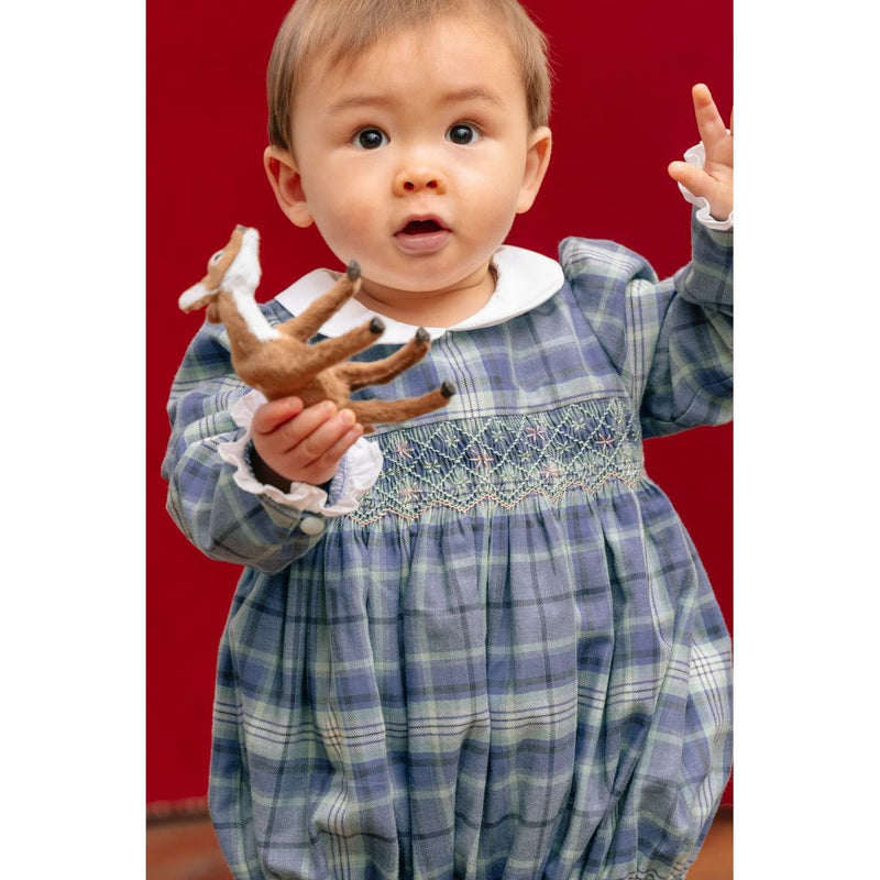 HEIDI TARTAN ROMPER