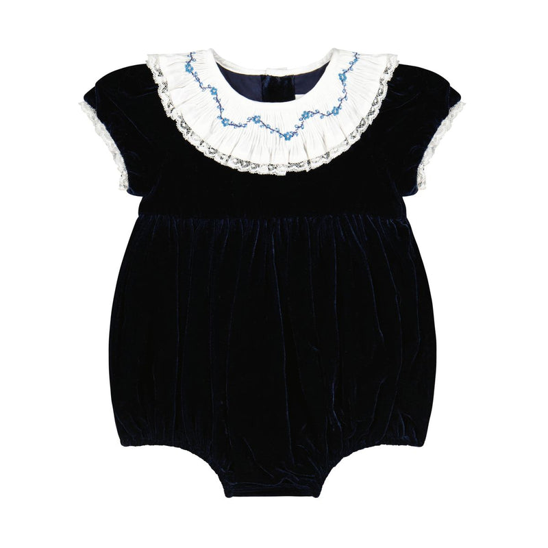 CELESTINE VELVET ROMPER