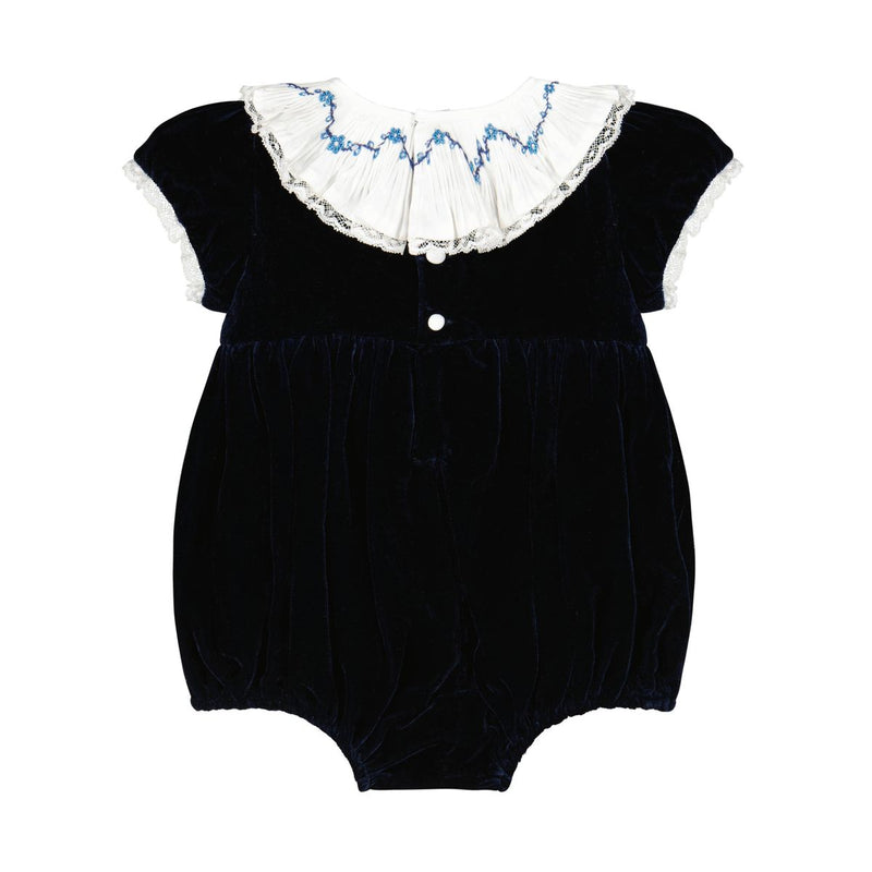 CELESTINE VELVET ROMPER