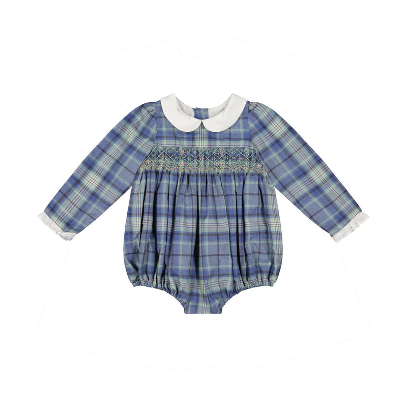 HEIDI TARTAN ROMPER