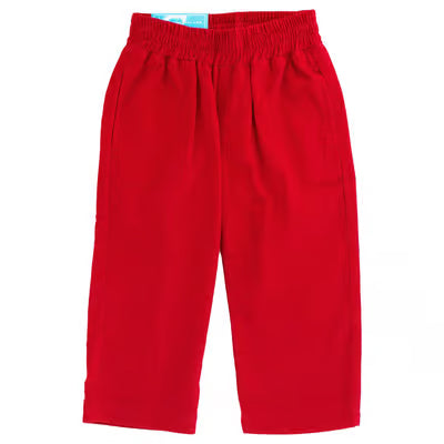 CHARLIE PANT RED CORDUROY - SIZES 12M-5