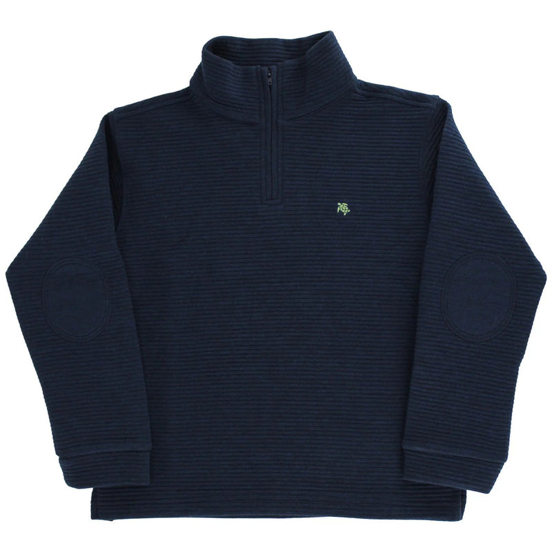 GLENN HALF ZIP NAVY
