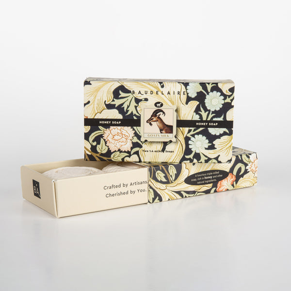 GOATS MILK HONEY SOAP DUO