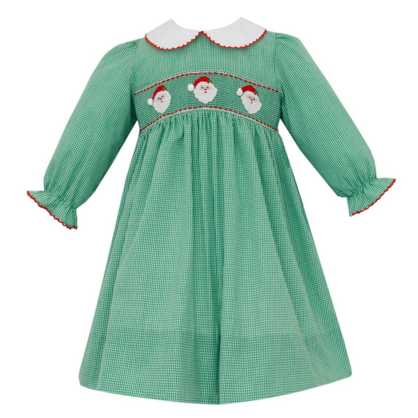 SANTA FACE GIRL DRESS