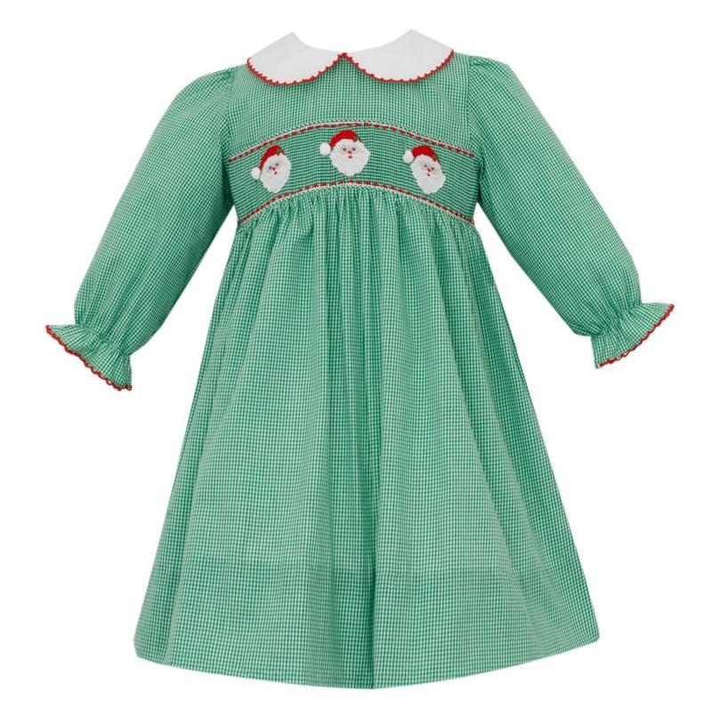 SANTA FACE GIRL DRESS