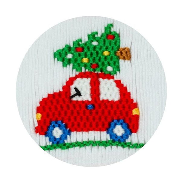 CHRISTMAS CAR WITH TREE BUBBLE