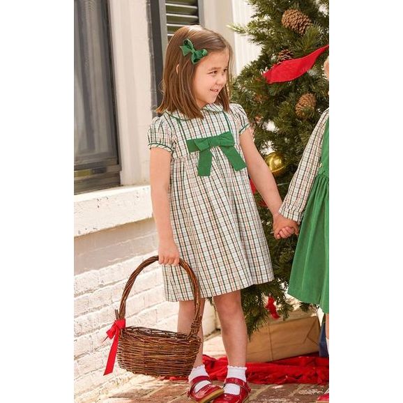 MISTLETOE TARTAN MARISA DRESS