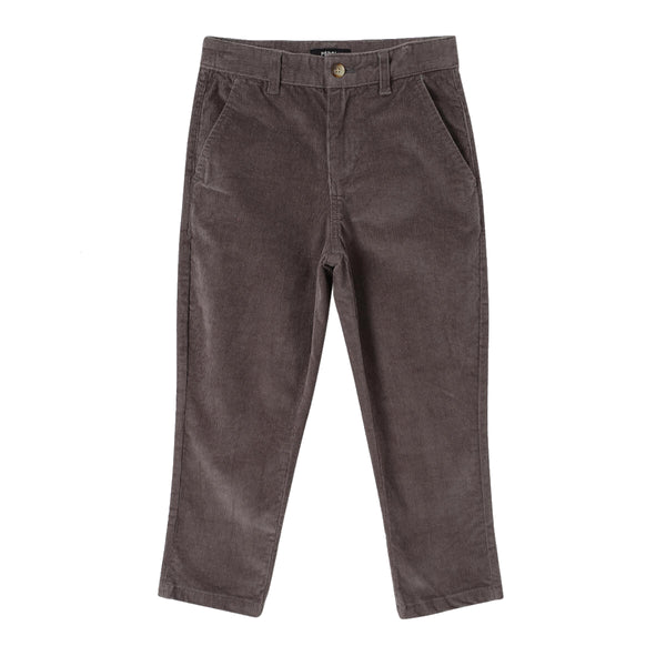 SLIM FIT CORD TAUPE