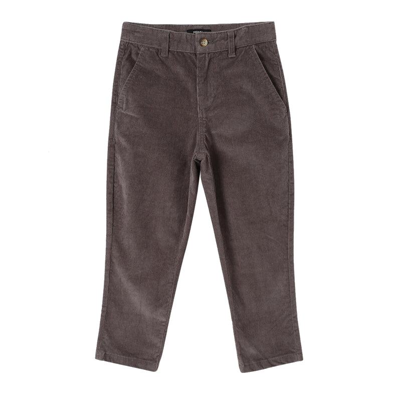 SLIM FIT CORD TAUPE