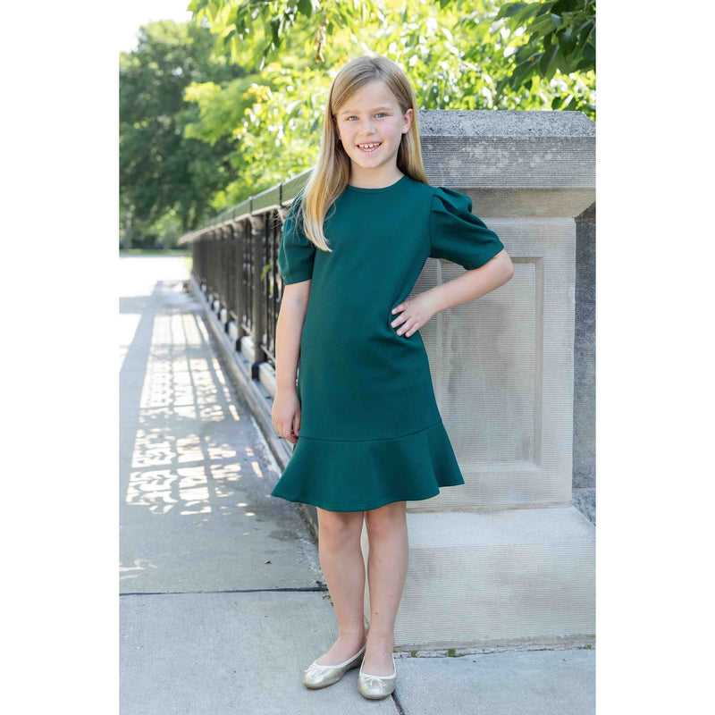 OTTOMAN KNIT DRESS