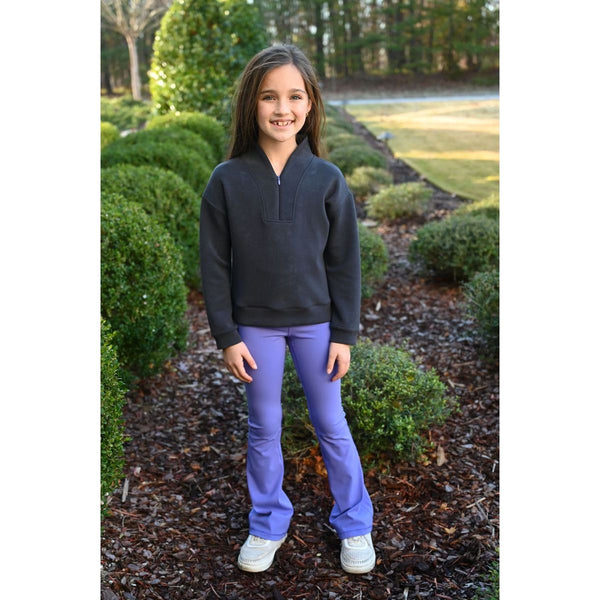 FLORIE FLARE LEGGINGS PURPLE