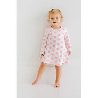 LONG SLEEVE POLLY PLAY DRESS PUMPKIN PAIL