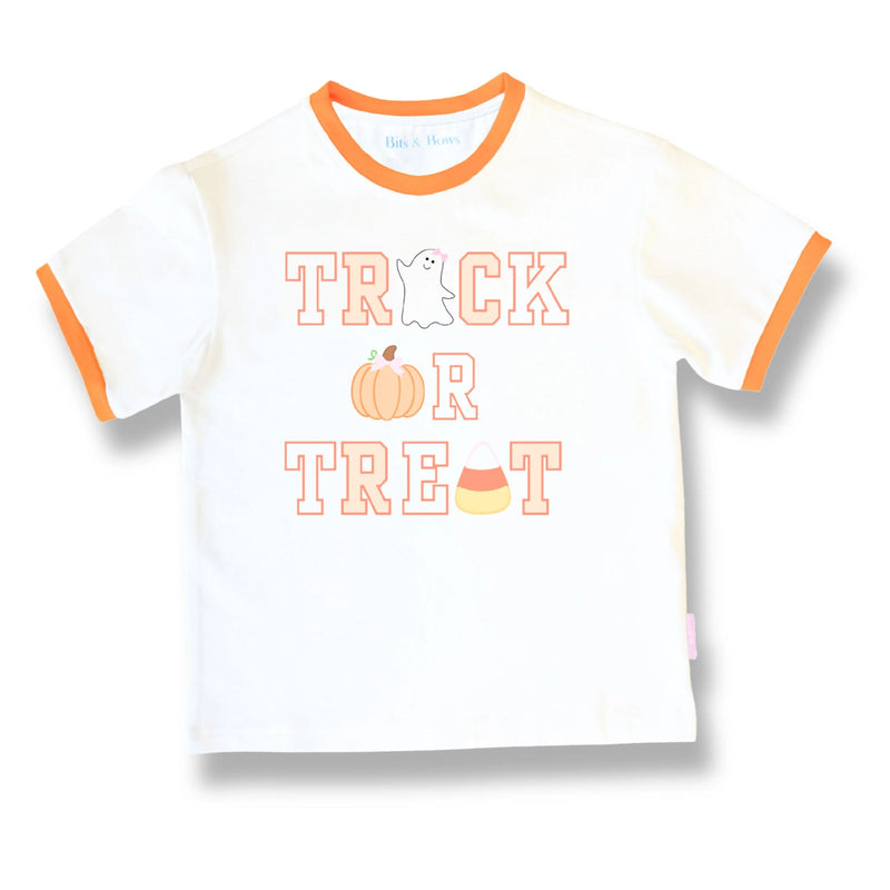 GIRL TRICK OR TREAT TEE