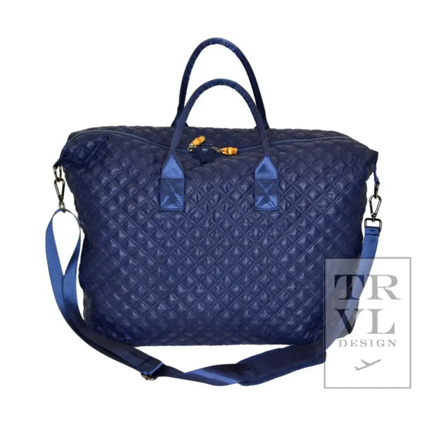 OVERPACKER BLUE QUILTED