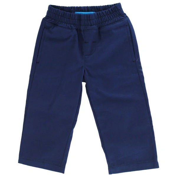 CHARLIE PULL ON  NAVY TWILL PANT