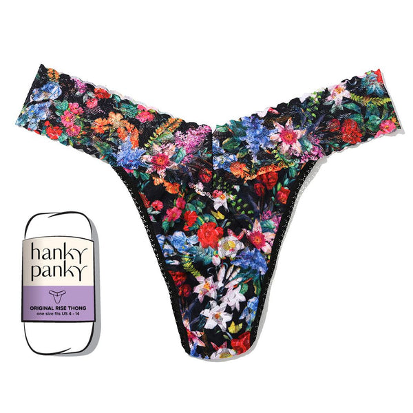 PRINTED ORIGINAL THONG