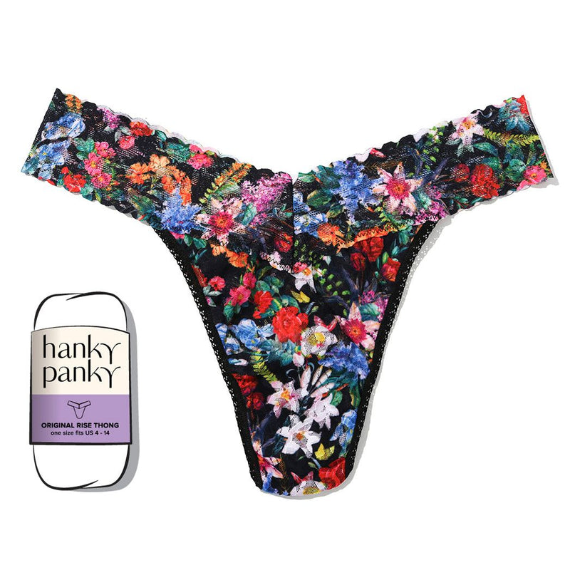 PRINTED ORIGINAL THONG