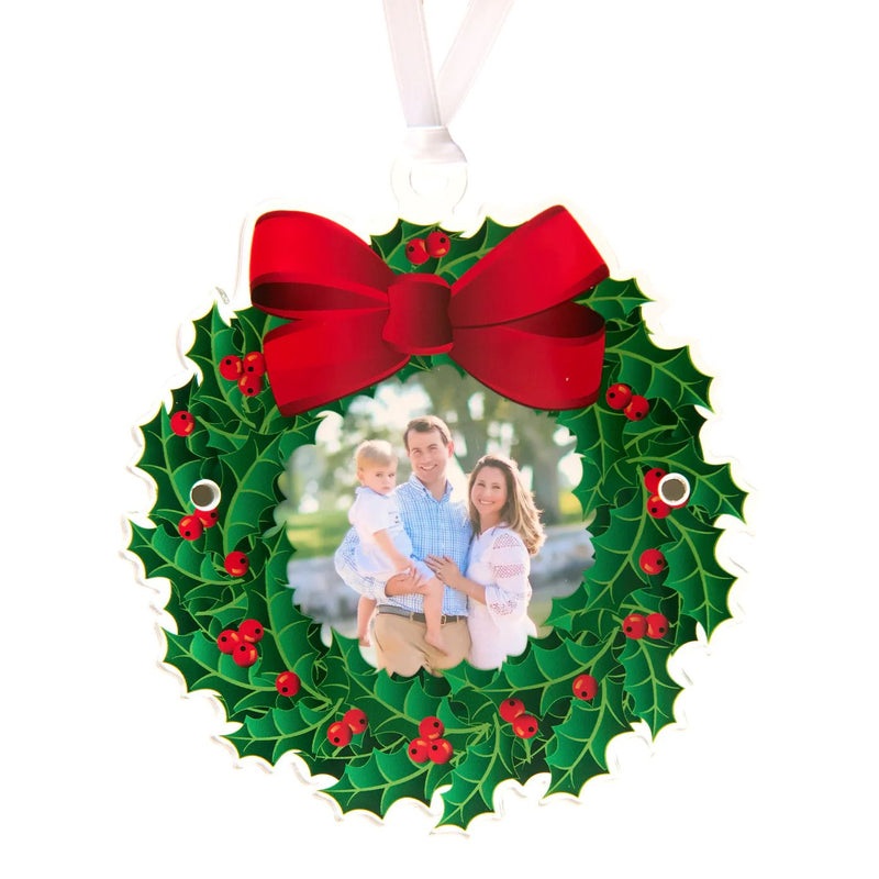 DOUBLE SIDED ORNAMENT WREATH