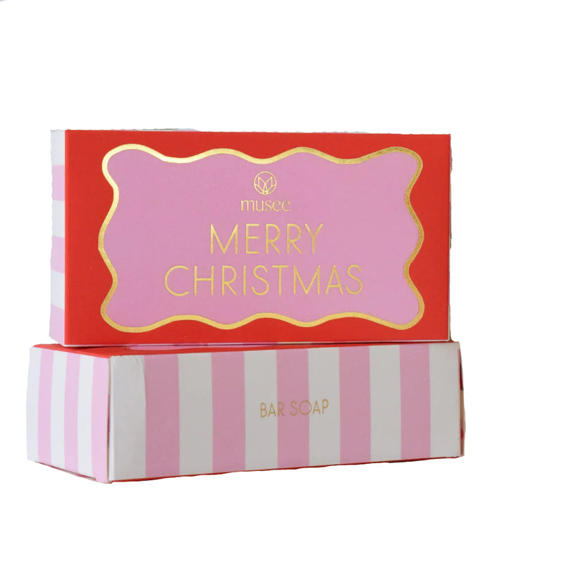 MERRY CHRISTMAS BAR SOAP