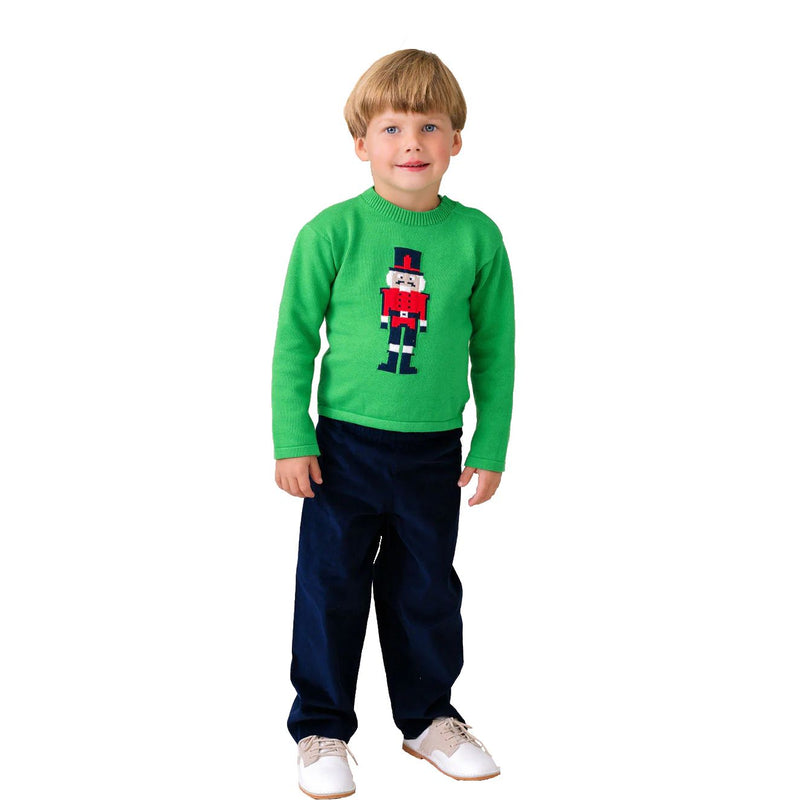 NUTCRACKER SWEATER GREEN