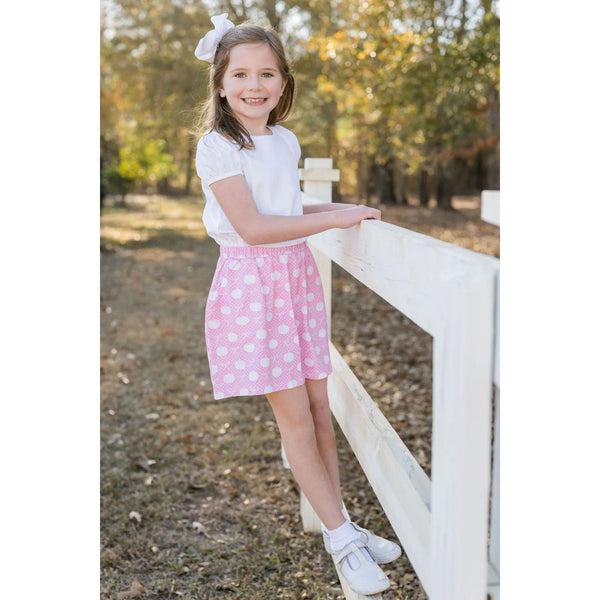 SALLY SKIRT SET PINK PUMPKIN