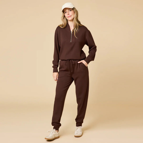 DREAMTECH 1/4 ZIP JOGGER SET