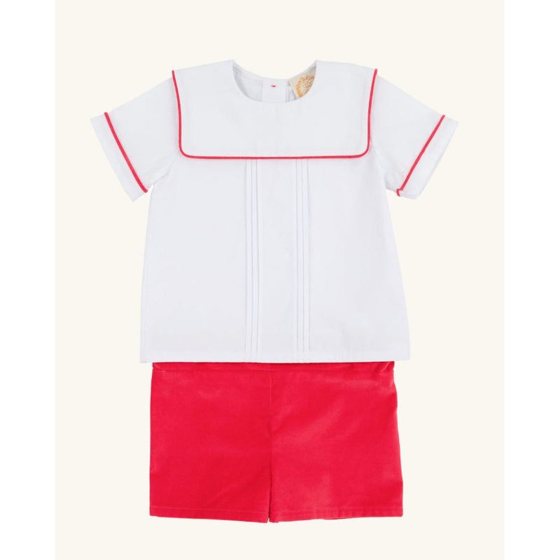 SHEPARD SHORT SET RED