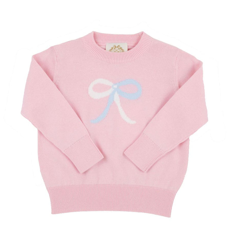 PINK ISABELLE BOW SWEATER