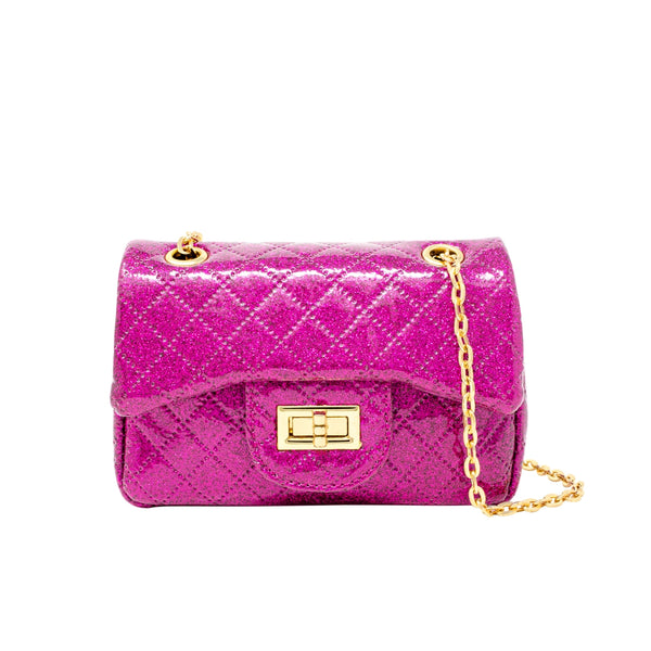 CLASSIC QUILTED SPARKLE BAG