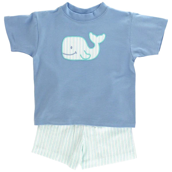 WALLY WHALE SHORT SET