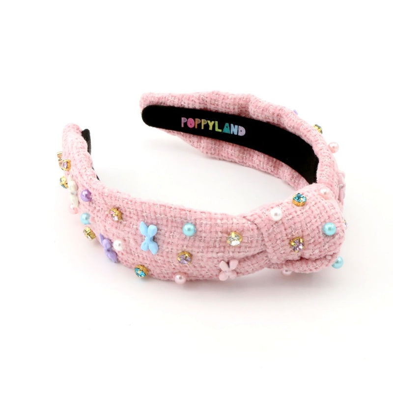 TWEED BOW MULTI HEADBAND