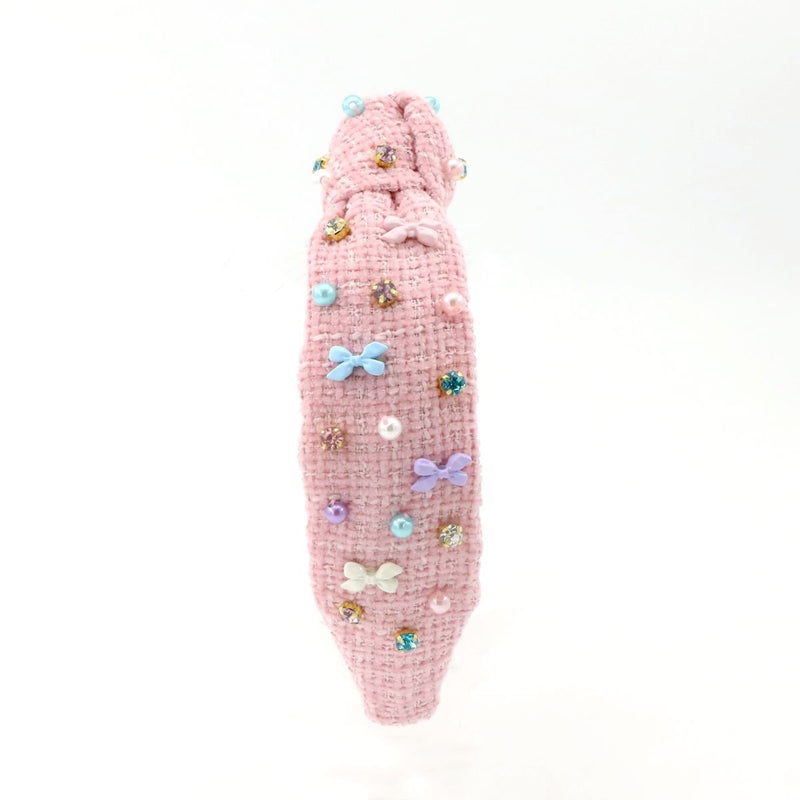 TWEED BOW MULTI HEADBAND