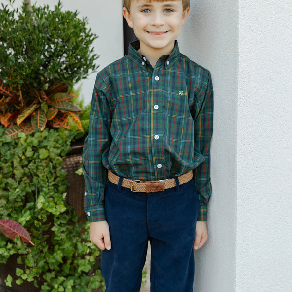 WATSON PLAID BUTTON DOWN