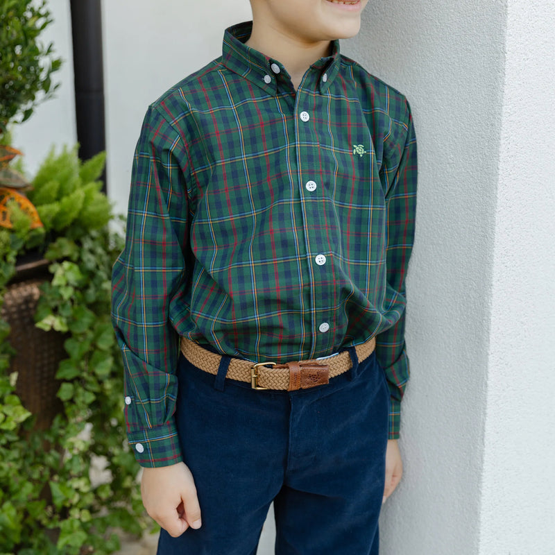 WATSON PLAID BUTTON DOWN