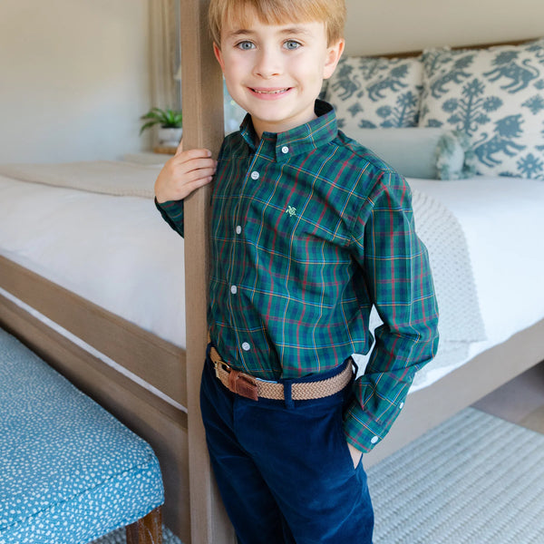 WATSON PLAID BUTTON DOWN