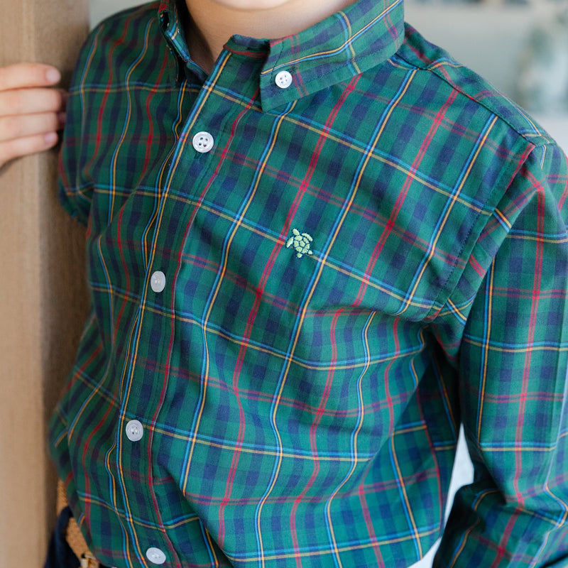 WATSON PLAID BUTTON DOWN