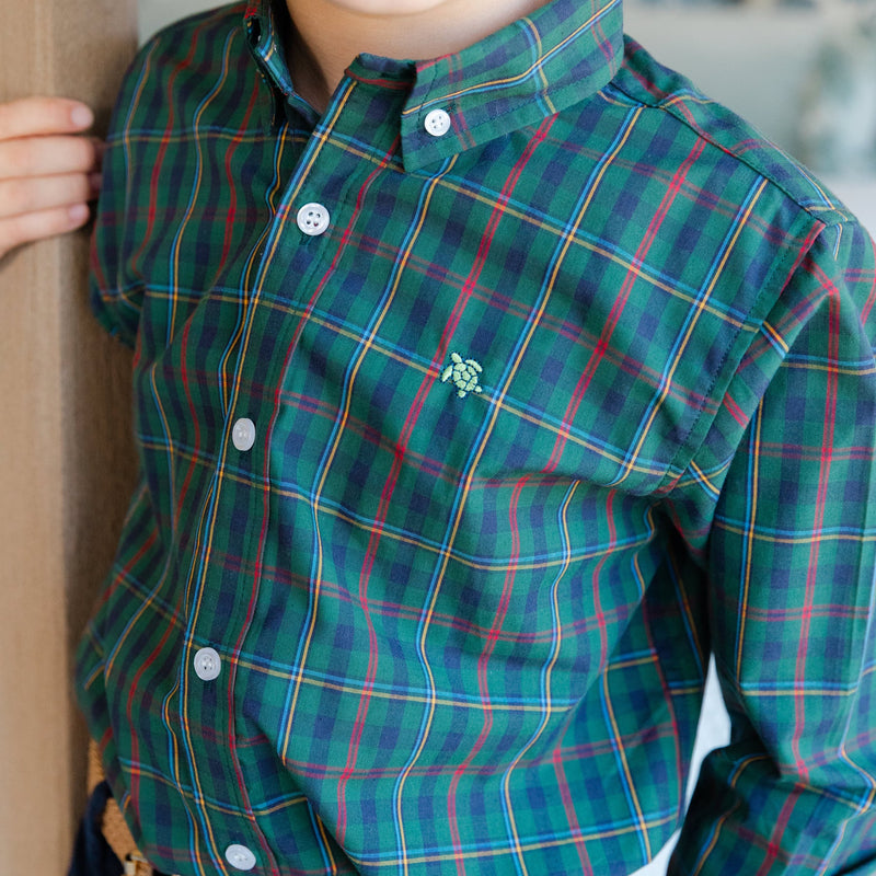 WATSON PLAID BUTTON DOWN