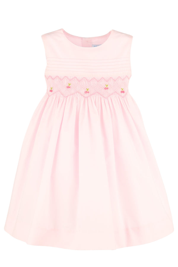 CHERRIES SMOCKED DRESS