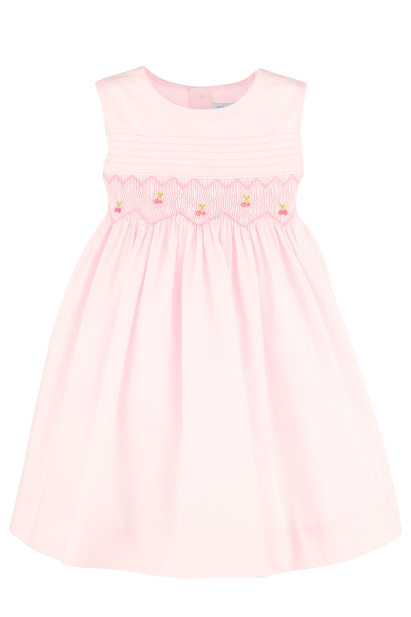 CHERRIES SMOCKED DRESS