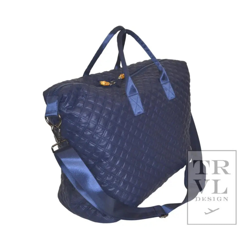 OVERPACKER BLUE QUILTED