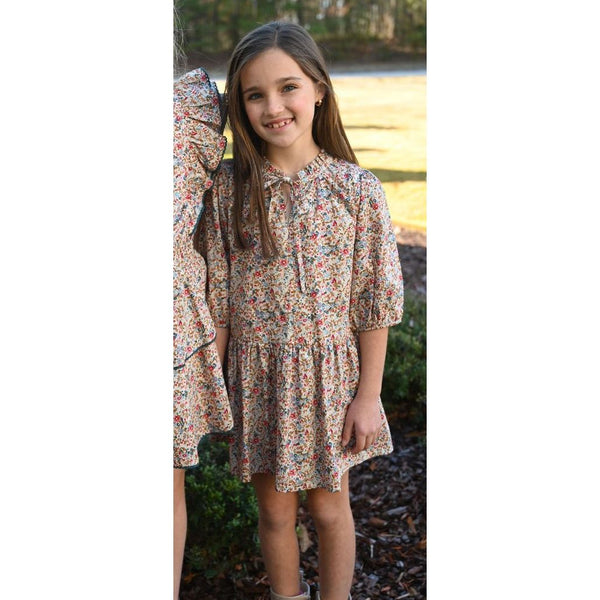 EVE DRESS JEWEL FLORAL