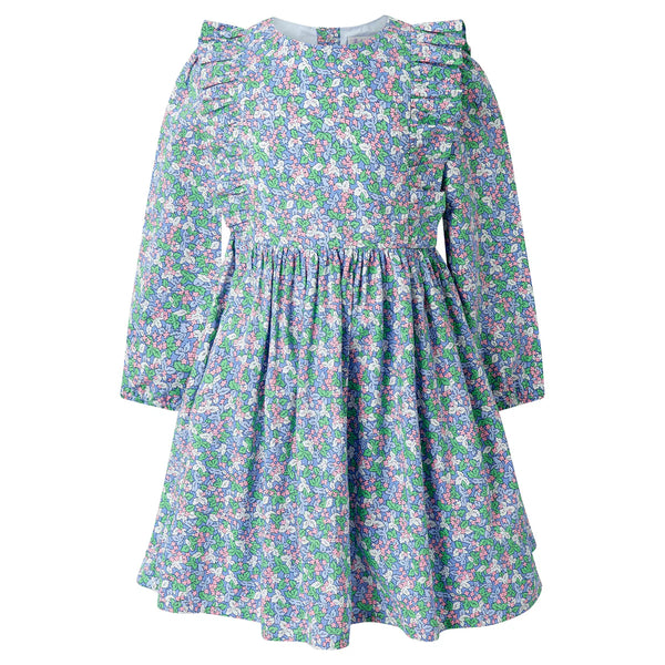 WINTER BLOSSOM FRILL DRESS