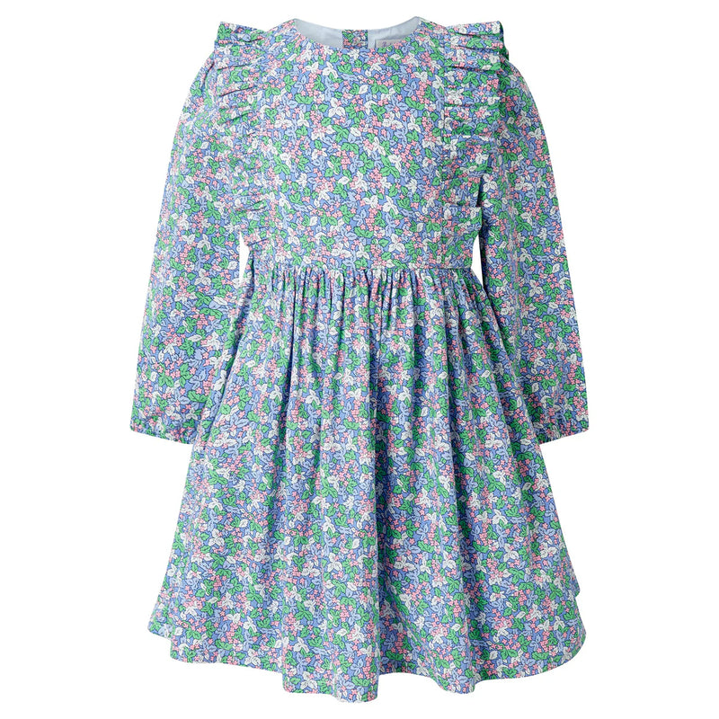 WINTER BLOSSOM FRILL DRESS