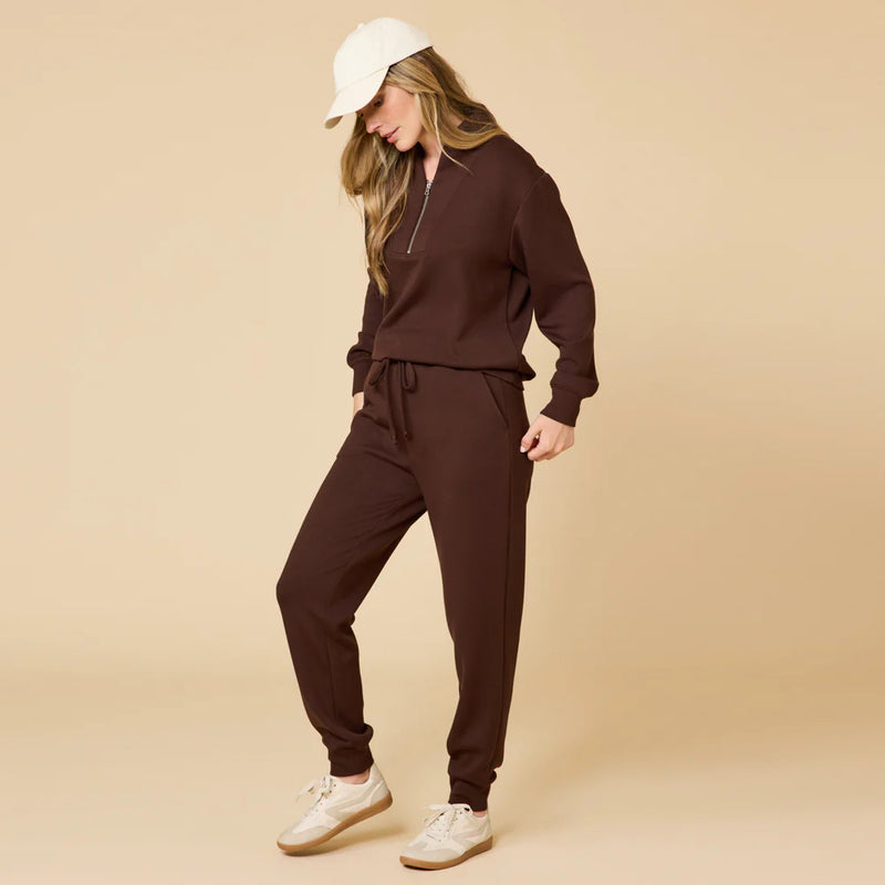 DREAMTECH 1/4 ZIP JOGGER SET
