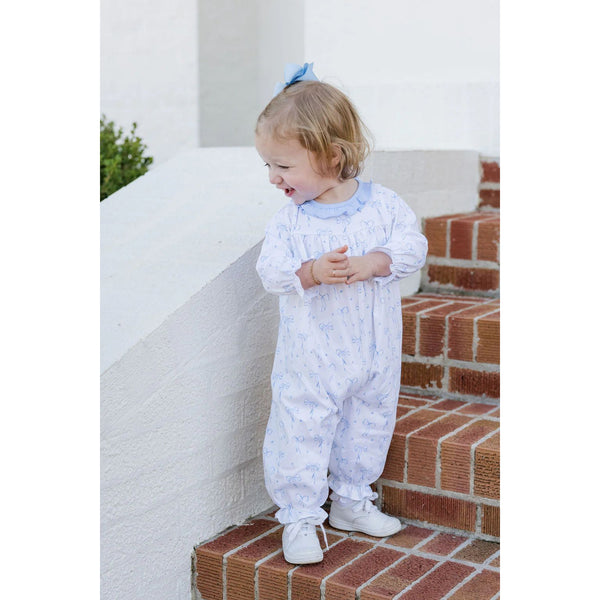 LILA LONG BUBBLE - - BLUE BOWS